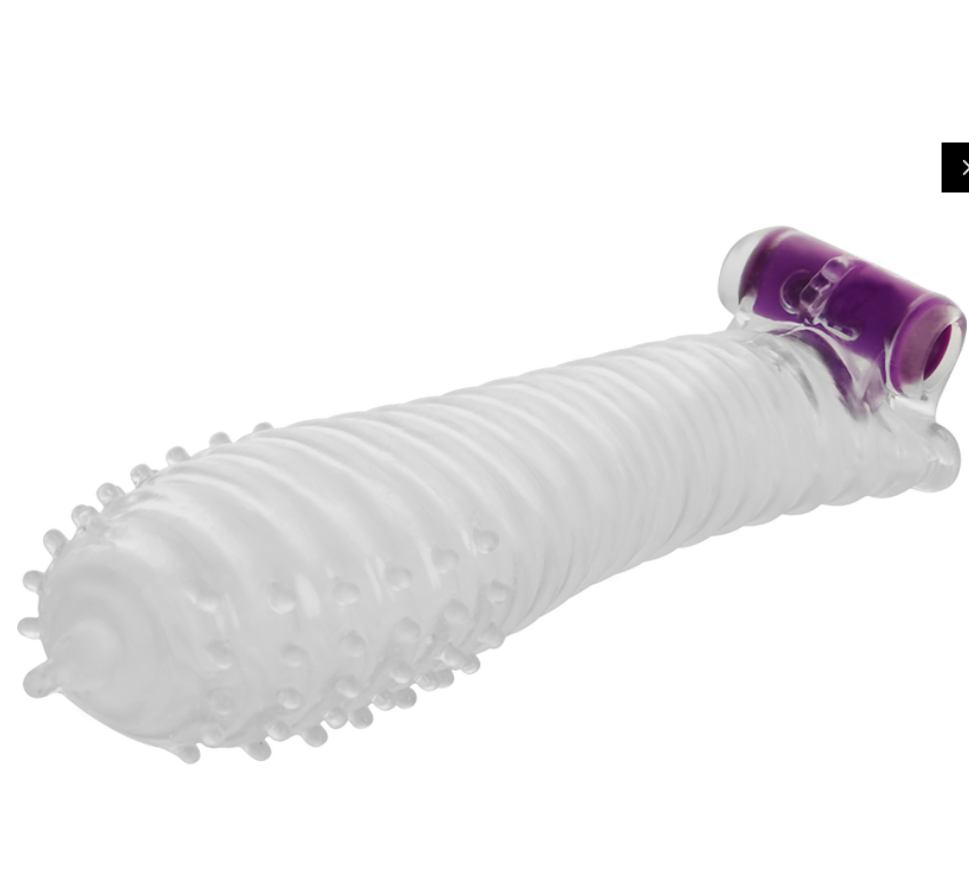 MANCHE PÉNIS TEXTURÉE OHMAMA AVEC BALLE VIBRANTE