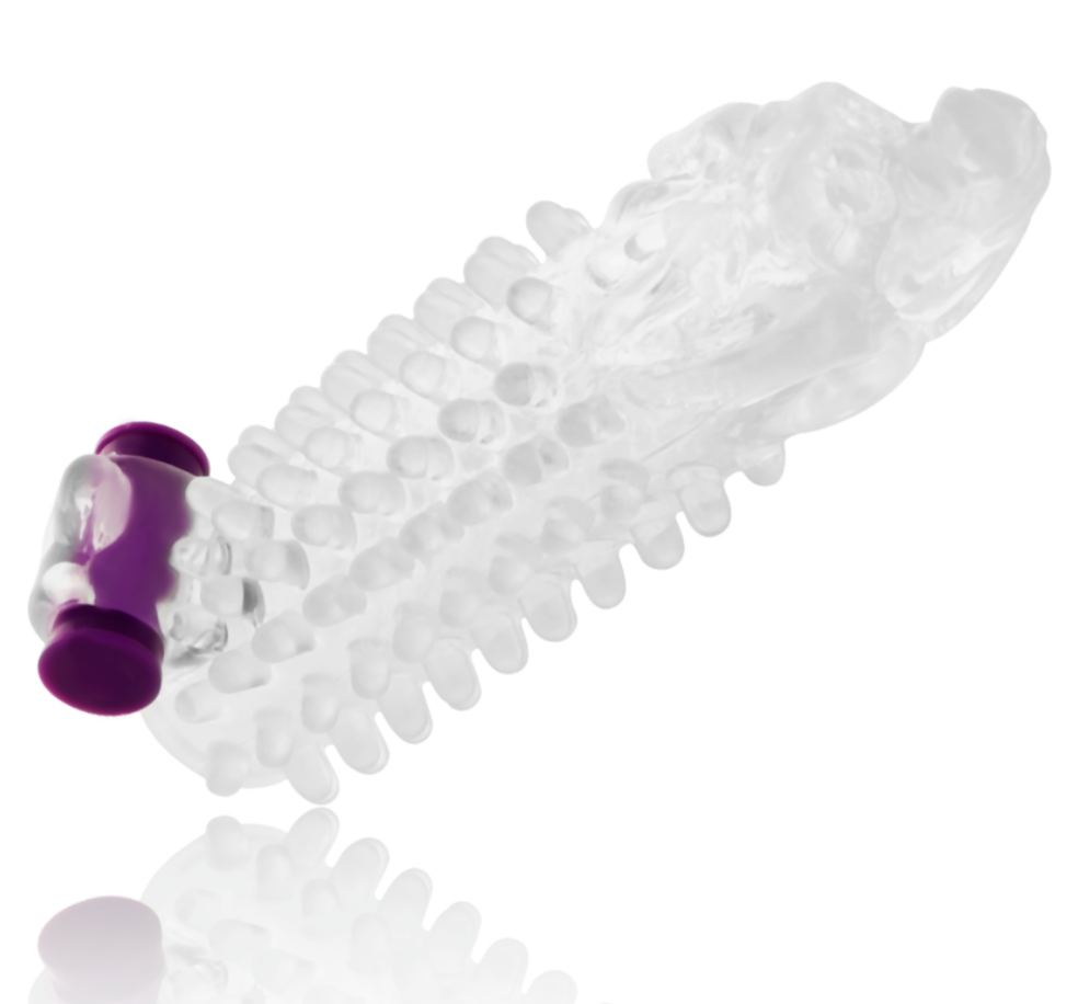 MANCHE PÉNIS OHMAMA DRAGON AVEC BALLE VIBRANTE