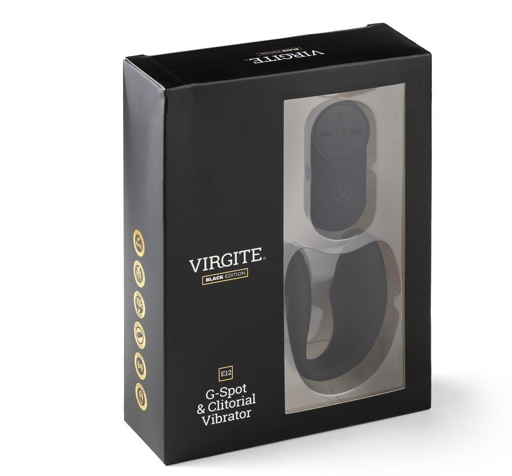 VIBRATEUR G-SPOT & CLITORIAL E12 BLACK EDITION