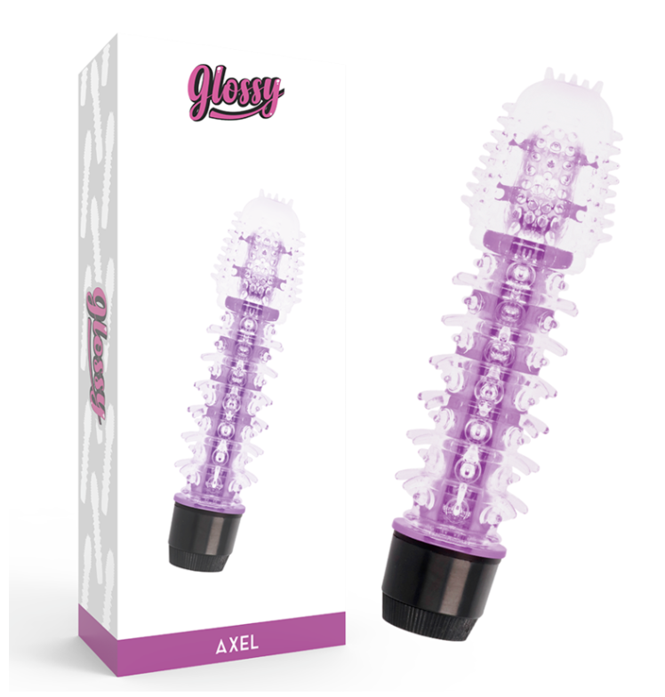 VIBRATEUR GLOSSY AXEL LILAS