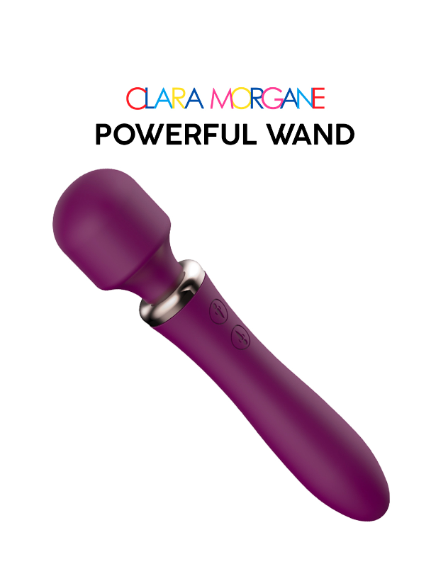 vibromasseur Powerful Wand Bordeaux