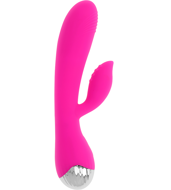 VIBRATEUR RECHARGEABLE AVEC LAPIN 10 MODES DE VIBRATION 19 CM