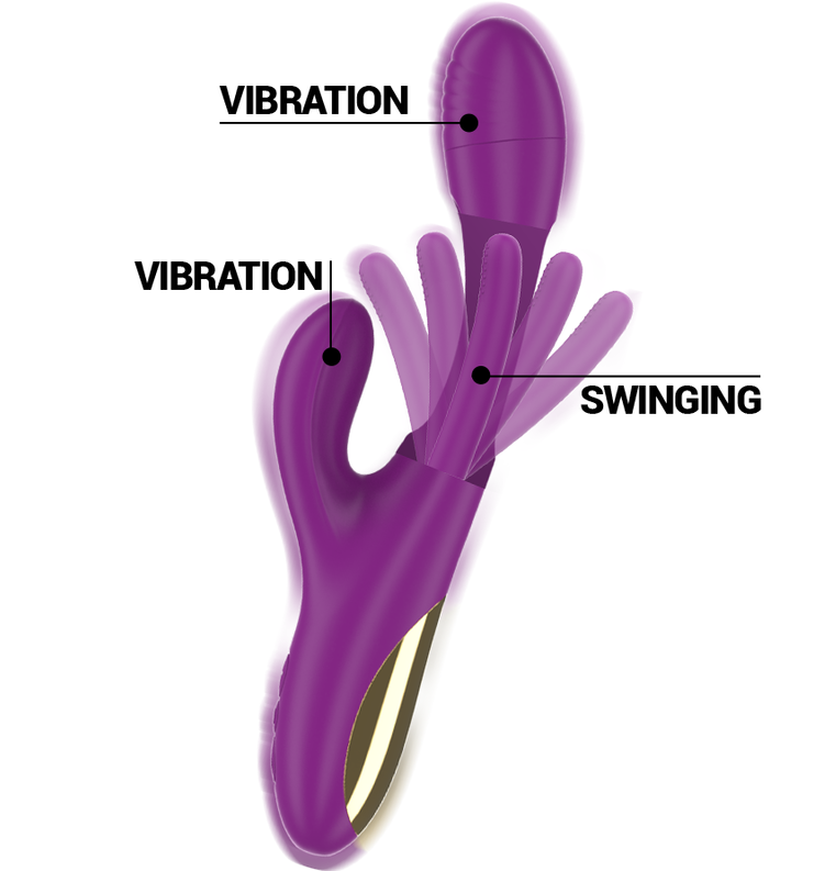 Vibromasseur Apolo vibrateur multifonctions
