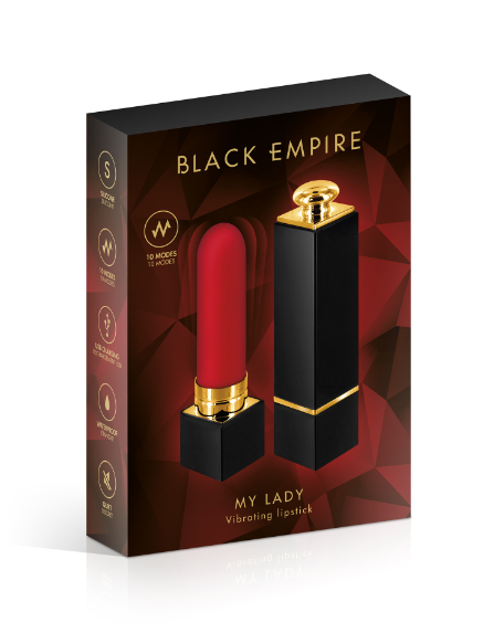 Stimulateur lipstick mylady black empire usb