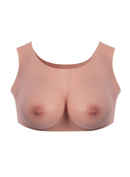 Buste seins réalistes décolleté peau foncé T XL