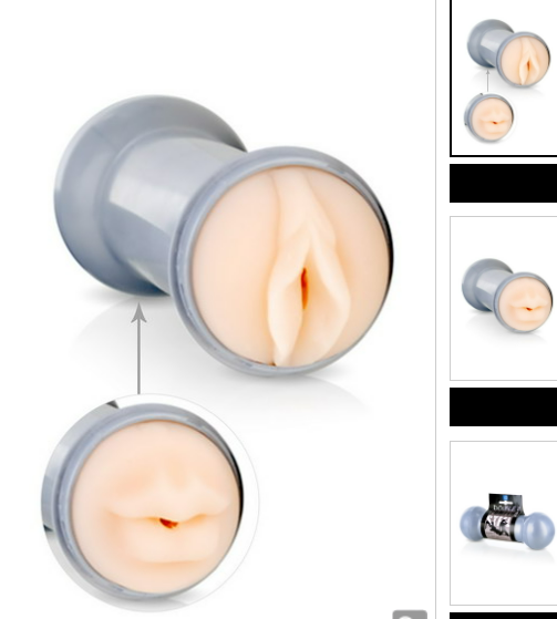 MASTURBATEUR DOUBLE PUMPED VAGINAL AND ORAL