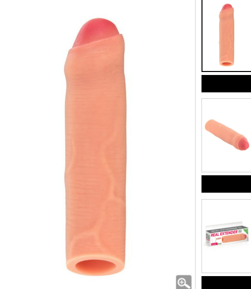 Gaine de pénis Extender Biggy Real Body