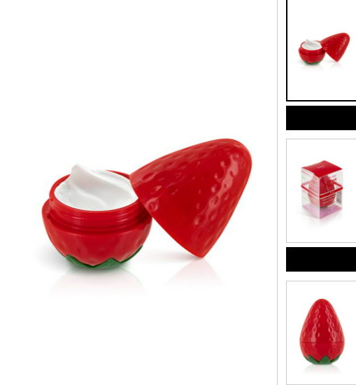 Crème tétons fraise Oh My Strawberry Exsens - COMESTIBLE