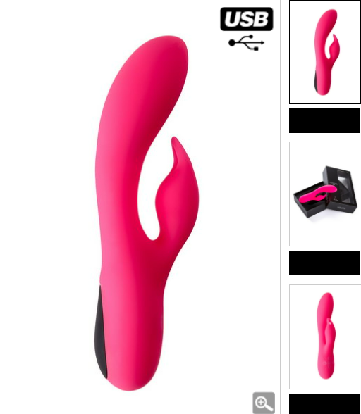 Vibromasseur rabbit rose Dual Vibrator V2 Virgite