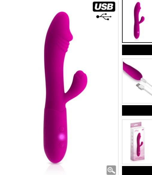 Vibromasseur rabbit Becca Yoba USB waterproof