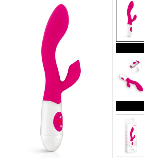 Vibromasseur rabbit puissant Naya Yoba