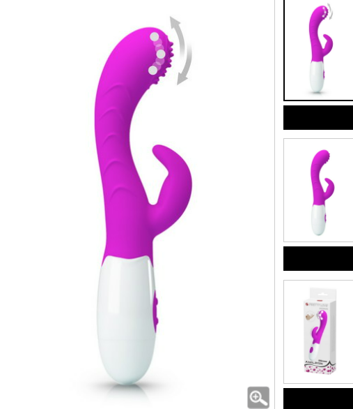 Vibromasseur rabbit doigté Pretty Love Arthur