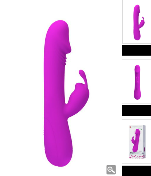 Vibromasseur rabbit Pretty Love Clement