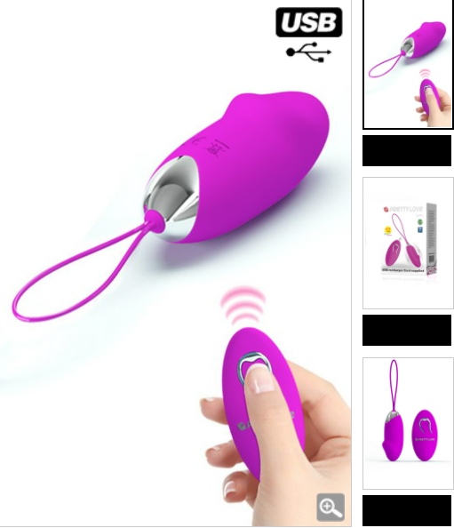 Oeuf vibrant ergot Pretty Love Julia