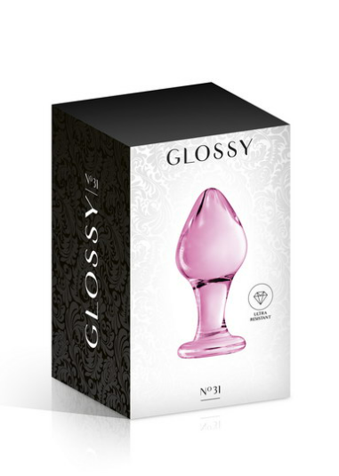 Plug anal boule pointue Glossy Toys 31 Pink