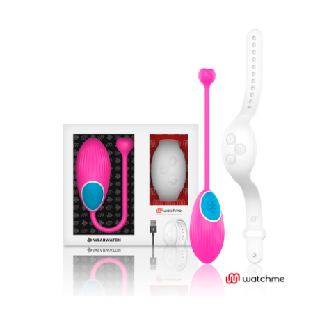 WEARWATCH EGG TECHNOLOGIE SANS FIL WATCHME FUCHSIA / SNOWY