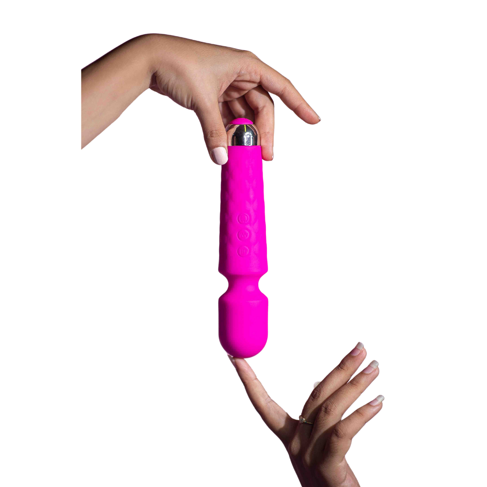 Vibromasseur rose 20 vitesses USB Yoba