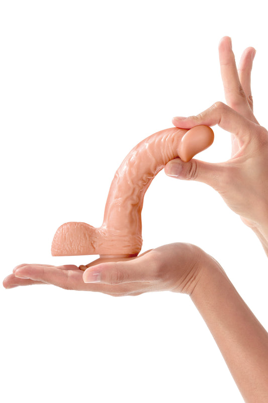 gode ventouse réaliste 18cm