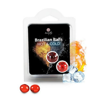 lubrifiant set 2 HOT & COLD EFFECT BRAZILIAN — packshot