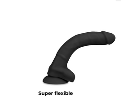 COCK MILLER SILICONE DENSITÉ COCKSIL ARTICULABLE NOIR 18 CM