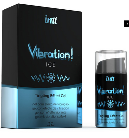 Gel vibrant INTT Vibration! effet glacé 15 ml