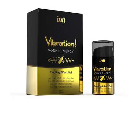 Gel vibrant INTT Vibration! vodka energy 15 ml