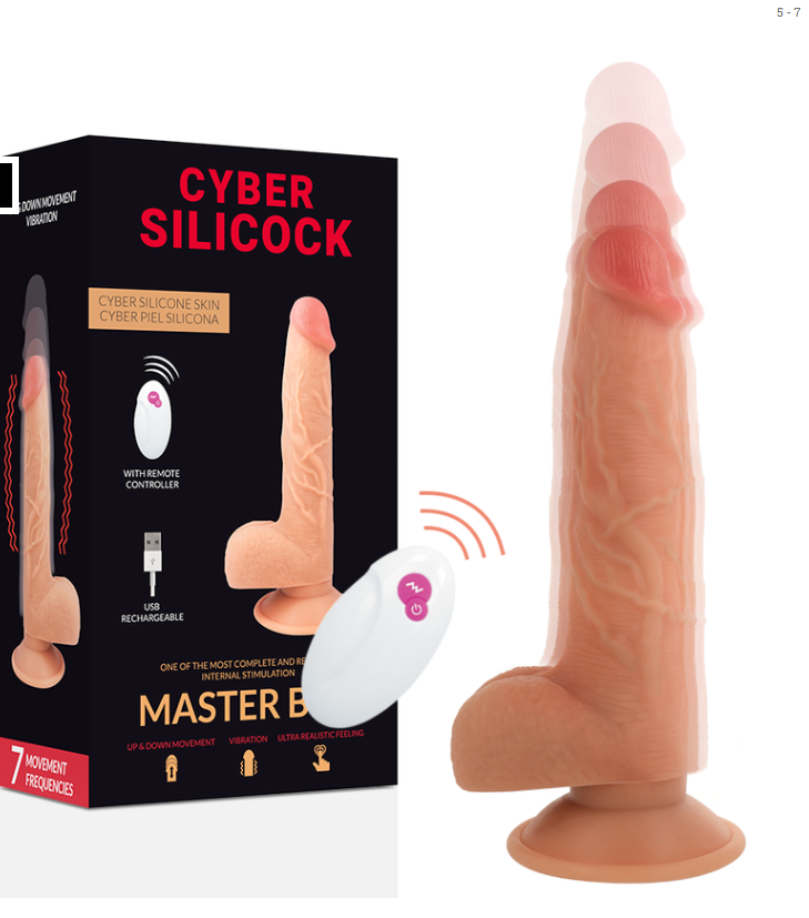 CYBER SILICOCK REMOTE CONTROL REALISTIC MASTER BEN