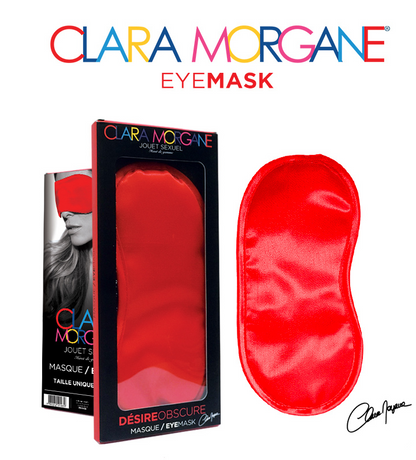 Masque de nuit Clara Morgane — rouge