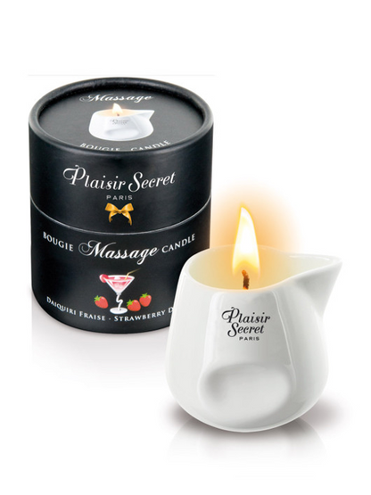 Bougie de massage daiquiri fraise 80 ml