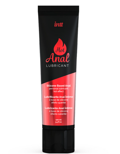 Lubrifiant anal silicone effet chauffant