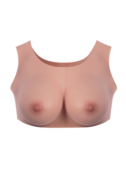 Buste seins réalistes décolleté peau foncé T XL
