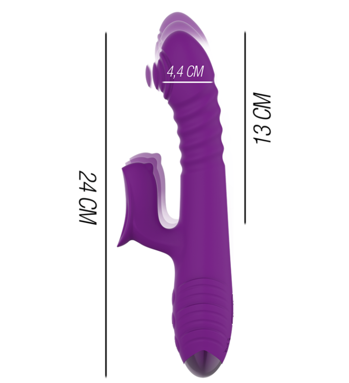 Vibrateur rechargeable multifonctions Iggy up