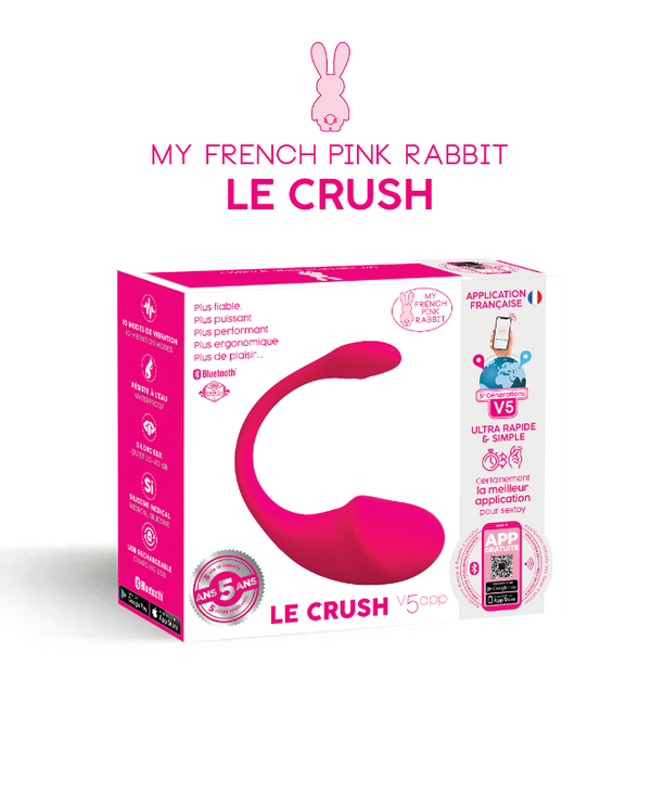 œuf vibrant Le Crush Fushia