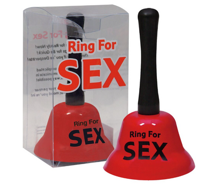 Cloche à main « Ring for Sex »