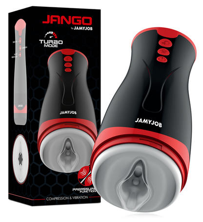 Masturbateur Jango — compression & vibration