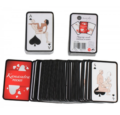 Jeu de cartes Kamasutra de poche