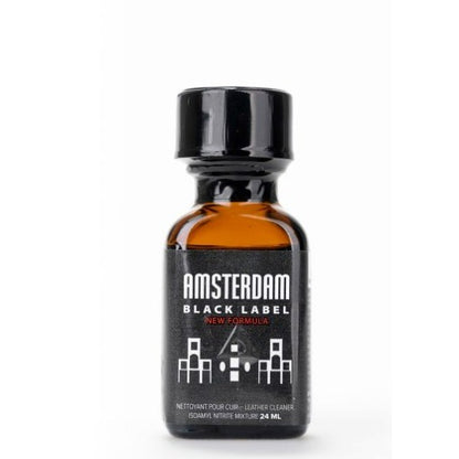 poppers AMSTERDAM BLACK LABEL 24 ML — packshot