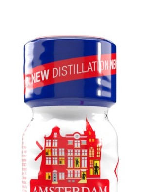 poppers Amsterdam new 10ml — gros plan