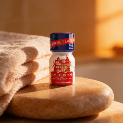 poppers Amsterdam new 10ml — mise en situation