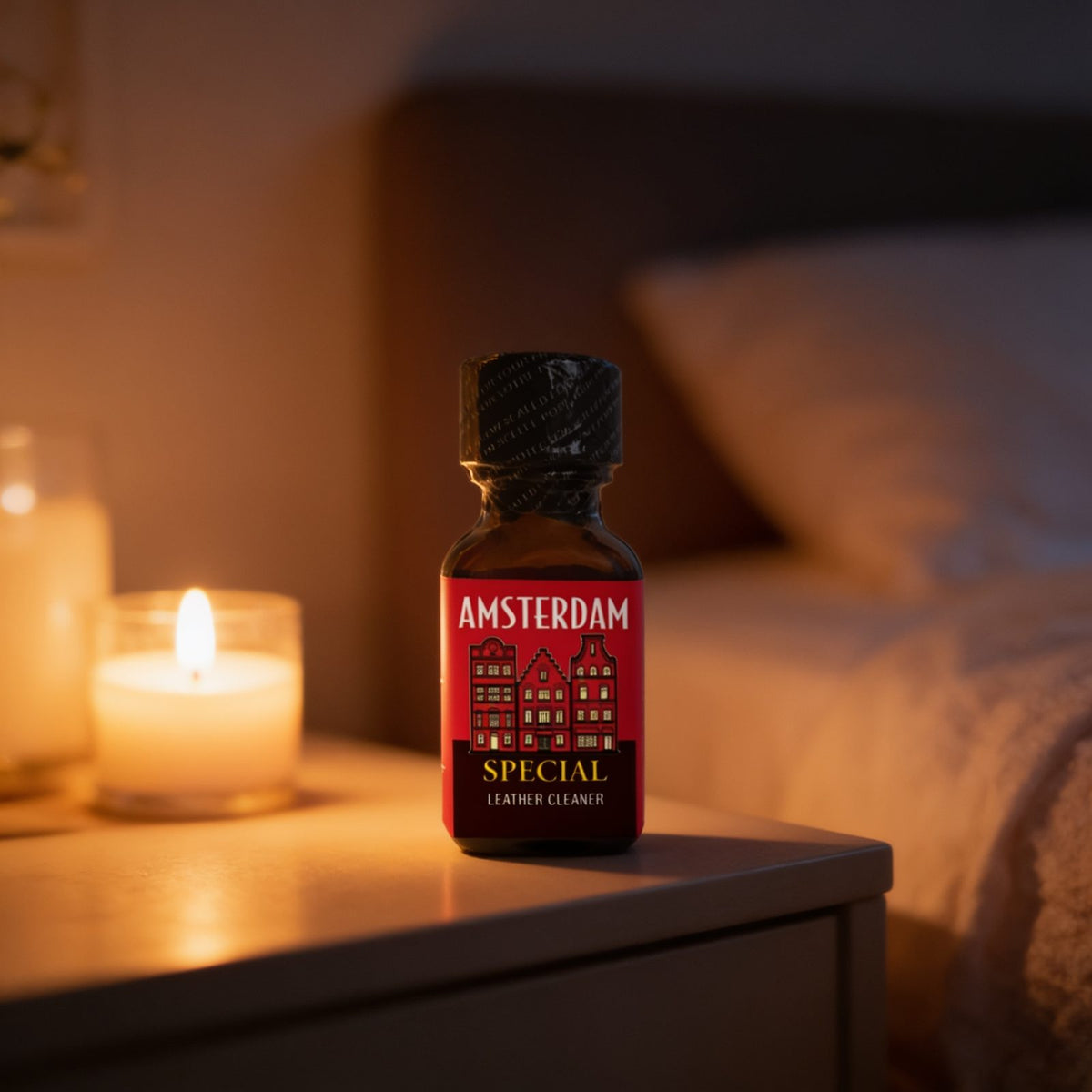 poppers AMSTERDAM SPECIAL - 25ml — mise en situation