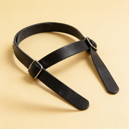 ANNEAU DE PÉNIS ET TESTICULES RÉGLABLE EN CUIR — packshot