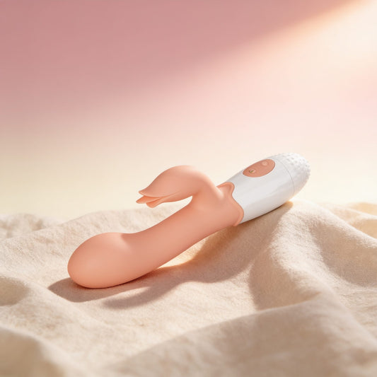 vibromasseur Bloody mary — photo éditoriale sur lin drapé