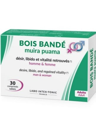 Bois bandé 30 comprimés Labo Intex-Tonic — gros plan