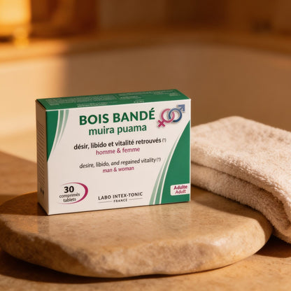 Bois bandé 30 comprimés Labo Intex-Tonic — mise en situation