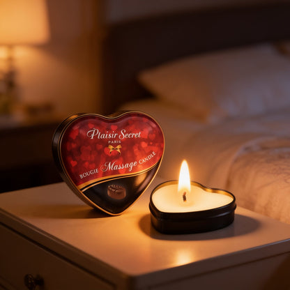 BOUGIE DE MASSAGE 35ML CHOCOLAT — mise en situation