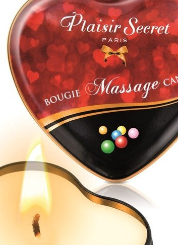BOUGIE DE MASSAGE 35ML GOMME — gros plan