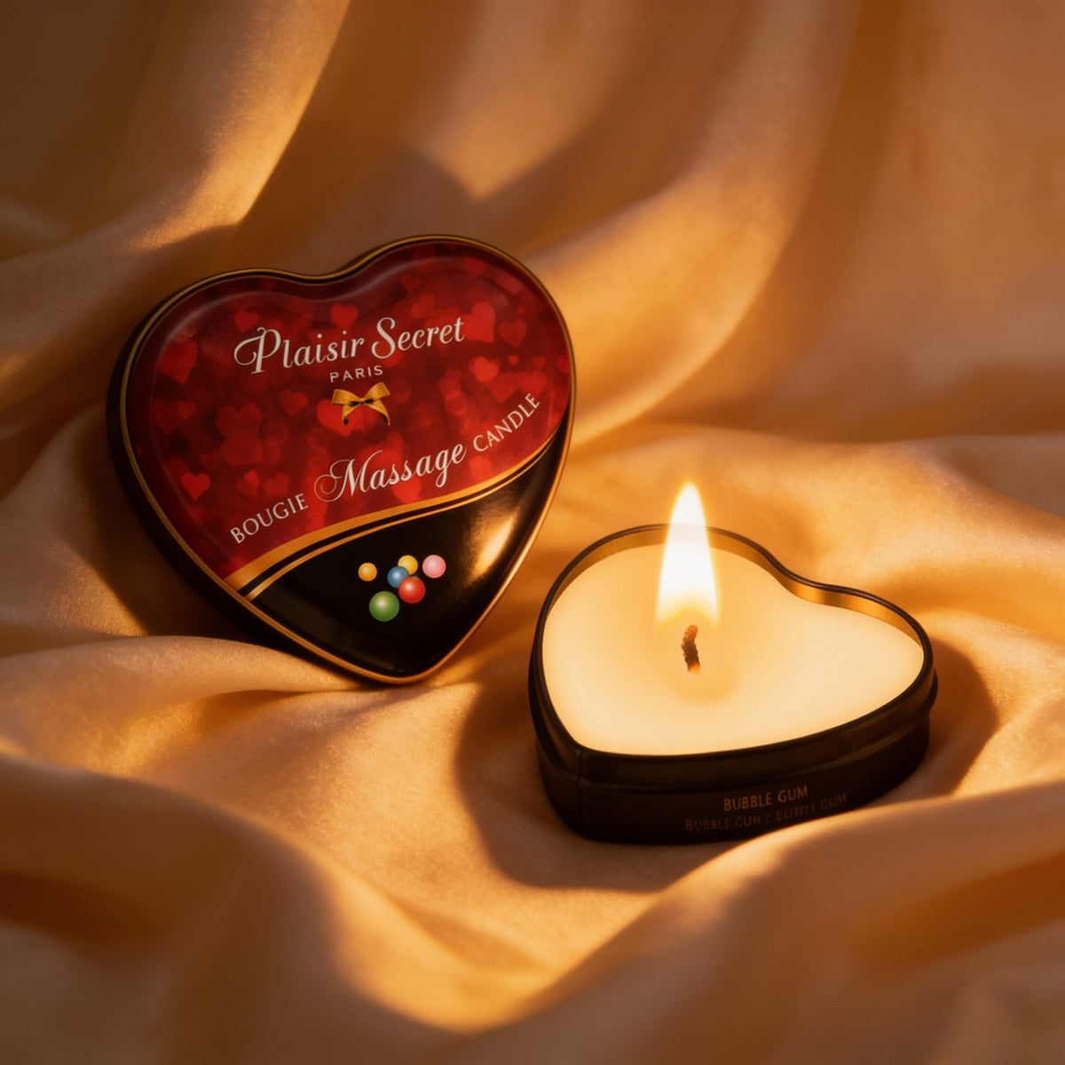 BOUGIE DE MASSAGE 35ML GOMME — mise en situation