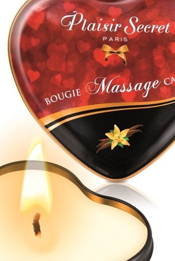 BOUGIE DE MASSAGE 35ML VANILLE — gros plan