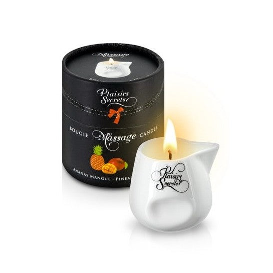 BOUGIE DE MASSAGE ANANAS/MANGUE 80ML — packshot