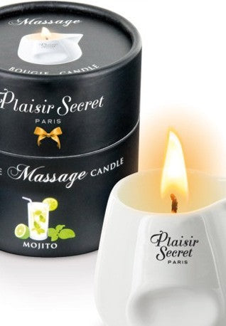 BOUGIE DE MASSAGE MOJITO 80ML — gros plan